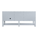 James Martin Breckenridge 72" Double Bathroom Vanity, Serenity Blue