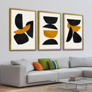 Stacked Irregular Shapes Canvas