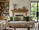 Stacked Pillow Cover in Leaf Green