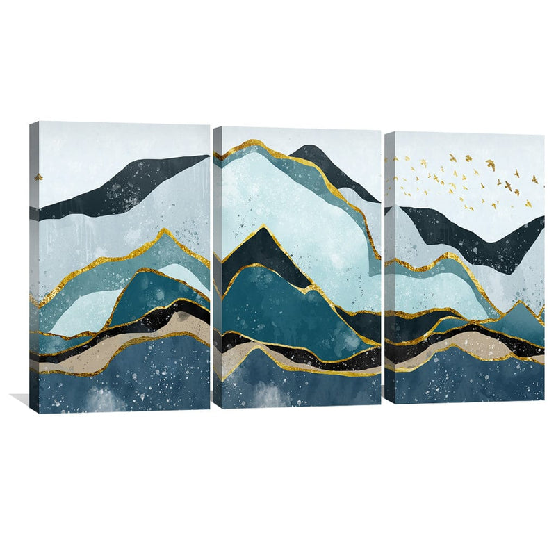 Stacking Mountains Canvas