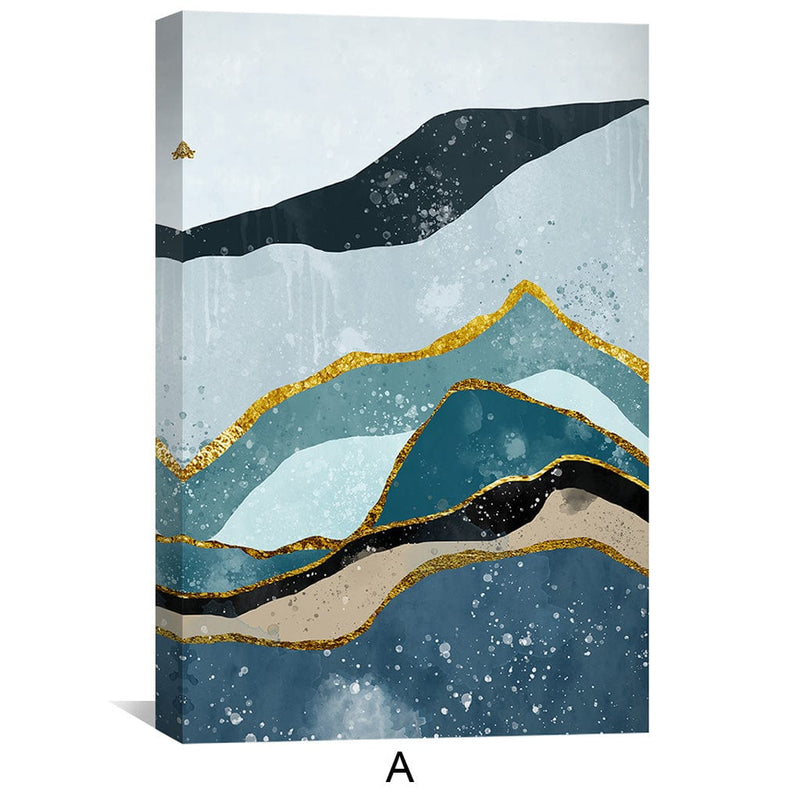 Stacking Mountains Canvas