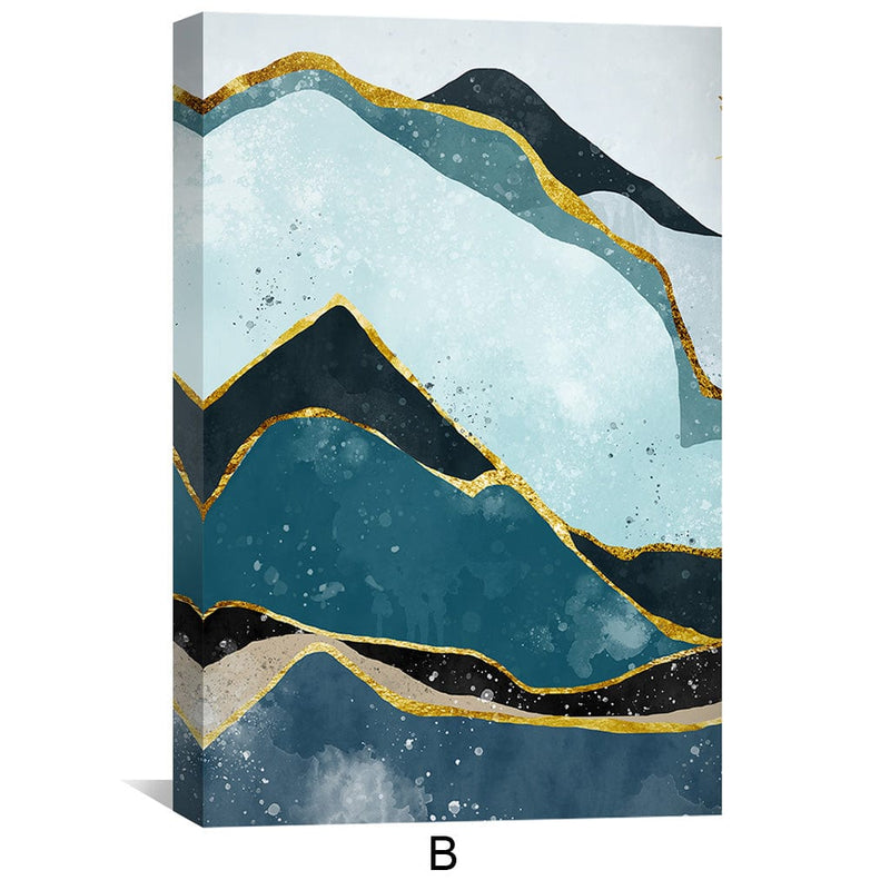 Stacking Mountains Canvas