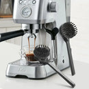 Stainless steel adjustable coffee maker brush kitchen cleaning tool by Decorbites