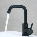 GobekUsa 304 Stainless Steel Rotating Bathroom Sink Faucet