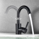 GobekUsa 304 Stainless Steel Rotating Bathroom Sink Faucet