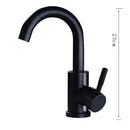 GobekUsa 304 Stainless Steel Rotating Bathroom Sink Faucet