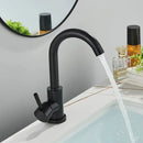 GobekUsa 304 Stainless Steel Rotating Bathroom Sink Faucet