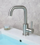 GobekUsa 304 Stainless Steel Rotating Bathroom Sink Faucet