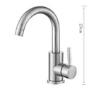 GobekUsa 304 Stainless Steel Rotating Bathroom Sink Faucet