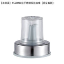 Stainless steel bottle cap stopper with colored handle kitchen nozzle by Decorbites