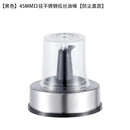 Stainless steel bottle cap stopper with colored handle kitchen nozzle by Decorbites