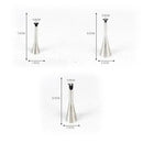 Stainless steel dessert puff cream nozzle set for kitchen baking by Decorbites