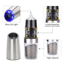 GobekUsa Electric Spice Mill Pepper Grinder Salt Shaker Kitchen Accessory