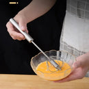 Stainless steel hand pressure egg beater kitchen whisk mixer by Decorbites