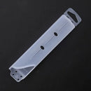Stainless steel knife scabbard set with clear sheaths – kitchen by Decorbites