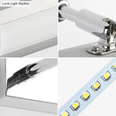 GobekUsa Stainless Steel LED Wall Light with Adjustable Joint - Modern Bar Vanity Sconce for Bath