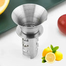 Stainless steel lemon squeezer juicer pourer for kitchen citrus by Decorbites