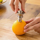 Stainless steel lemon squeezer juicer pourer for kitchen citrus by Decorbites