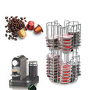 GobekUsa Coffee Capsules Organizer Stand for 64 Pods