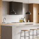 Akicon 36" Stainless Steel Wall Mount Range Hood Modern Box with 600 CFM Vent Hood - AK-HS36H
