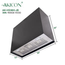 Akicon 36" Stainless Steel Wall Mount Range Hood Modern Box with 600 CFM Vent Hood - AK-HS36H
