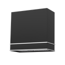 Akicon 30" Stainless Steel Wall Mount Range Hood with 600 CFM Vent Hood - AK-HS30HB-JB