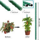 Sturdy Coated Steel Garden Stakes (available in lengths of: 2.5', 3', 4', 5', and 6') All plant sticks are 7/16" diameter.