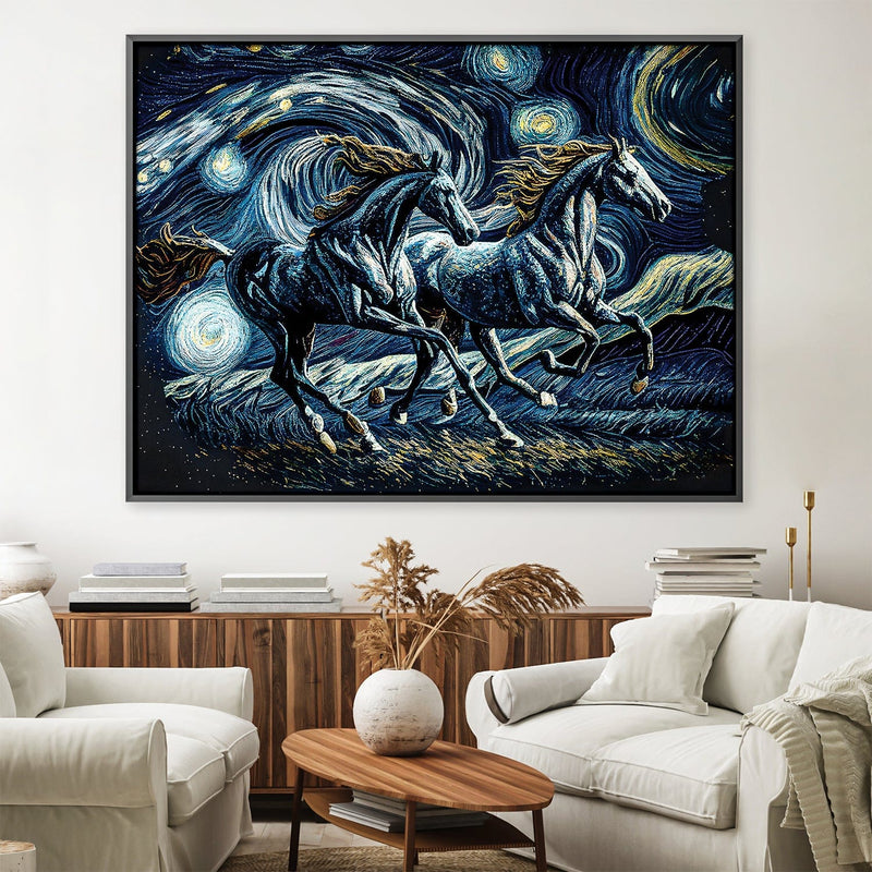 Stallion Gallop Canvas