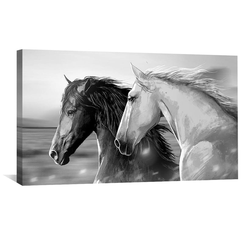 Stallions Canvas