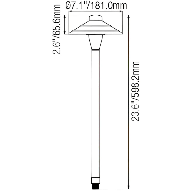 Standard Aluminum G4 Pathway Light for Stylish & Outdoor Illumination, photo 2 of 8