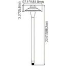 Standard Aluminum G4 Pathway Light for Stylish & Outdoor Illumination