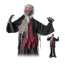 8.2 FT Standing Animatronic Werewolf with Howling Sounds Red Flashing Eyes and Poseable Arms by LJGDeals