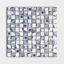 Star Gazer Glossy 1x1 Ceramic Mosaics 12x12