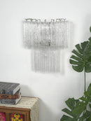Star Shaped Transparent Glass Wall Lamp