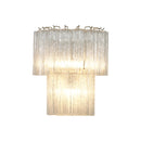 Star Shaped Transparent Glass Wall Lamp