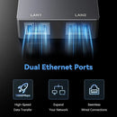 Starlink Gen 2 Dual-Port Ethernet Adapter | 2-in-1 RJ45 Splitter