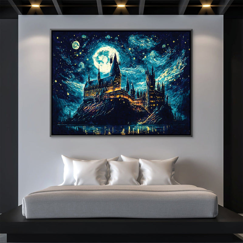 Starry Castle Canvas