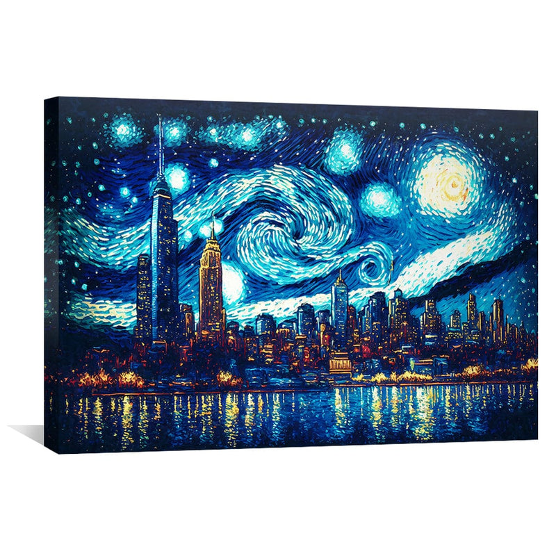 Starry Horizon Canvas