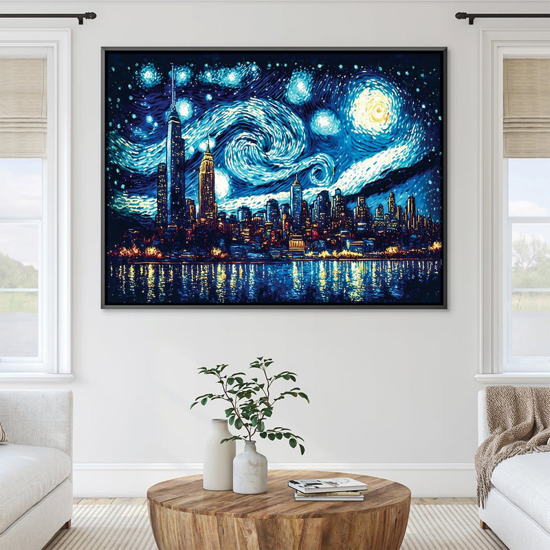 Starry Horizon Canvas