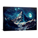 Starry Mountain Canvas