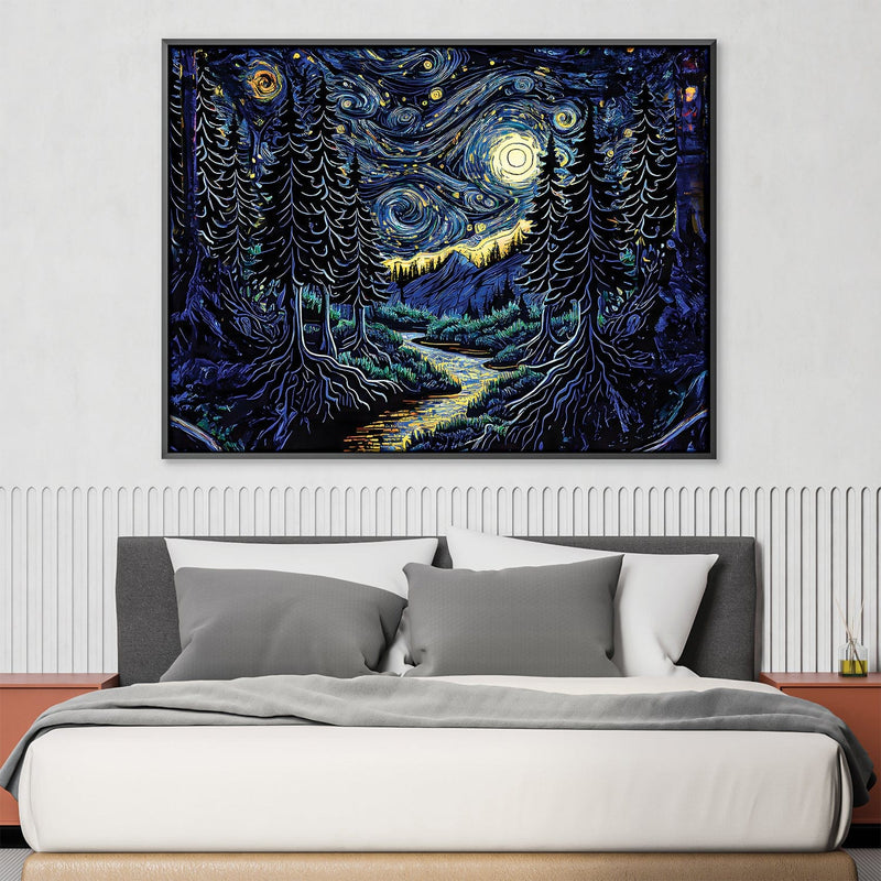 Starry Nature Canvas