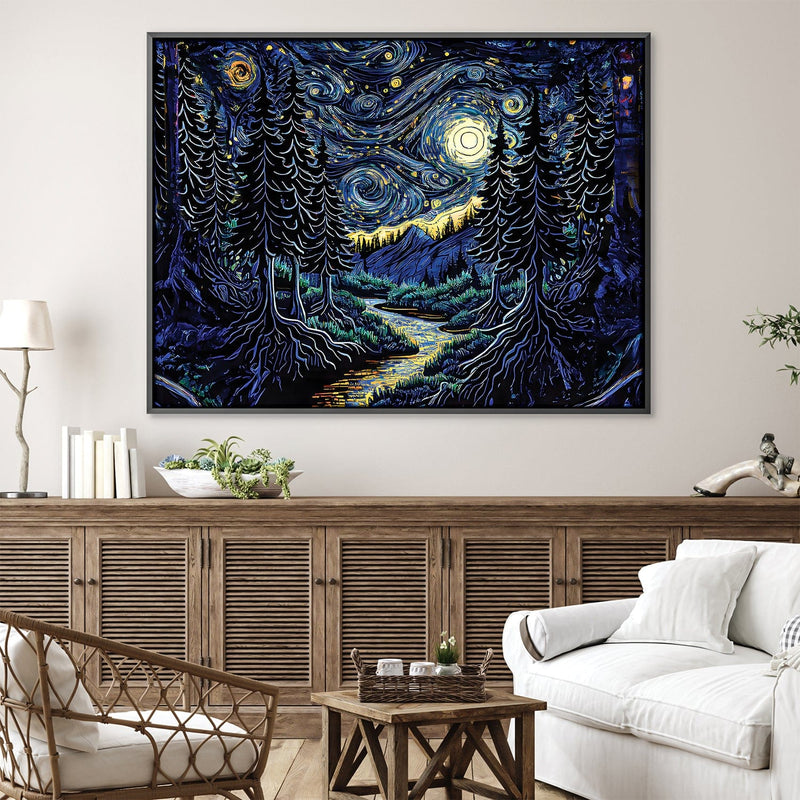 Starry Nature Canvas