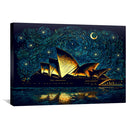Starry Opera House Canvas
