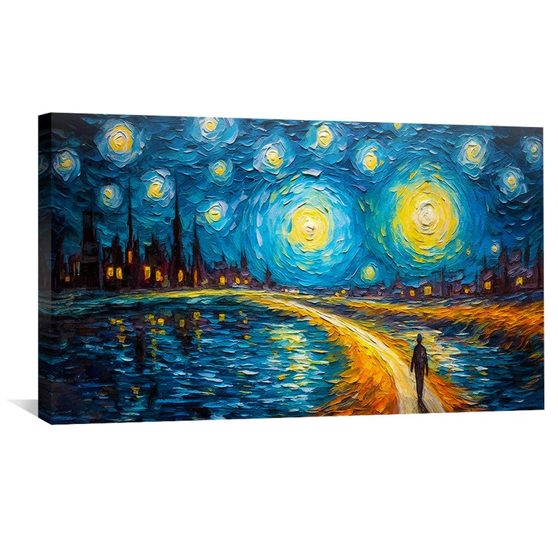 Starry Path Canvas