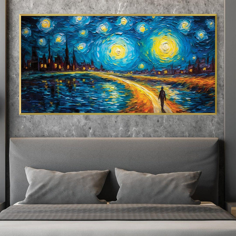 Starry Path Canvas