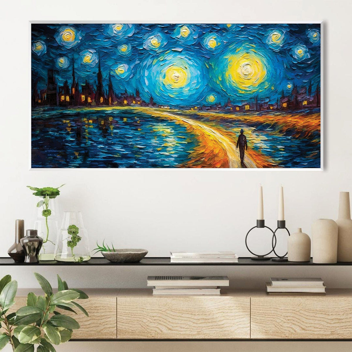 Starry Path Canvas, photo 3 of 8