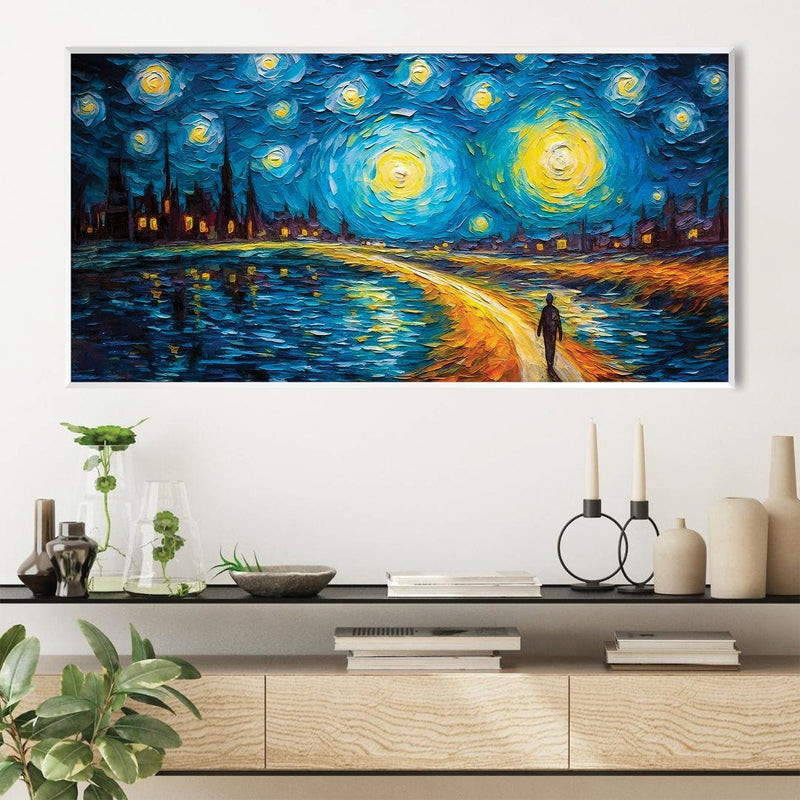 Starry Path Canvas