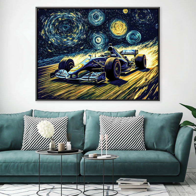 Starry Race Canvas