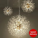 GobekUsa Starry Sky Crystal Pendant Light Fixture