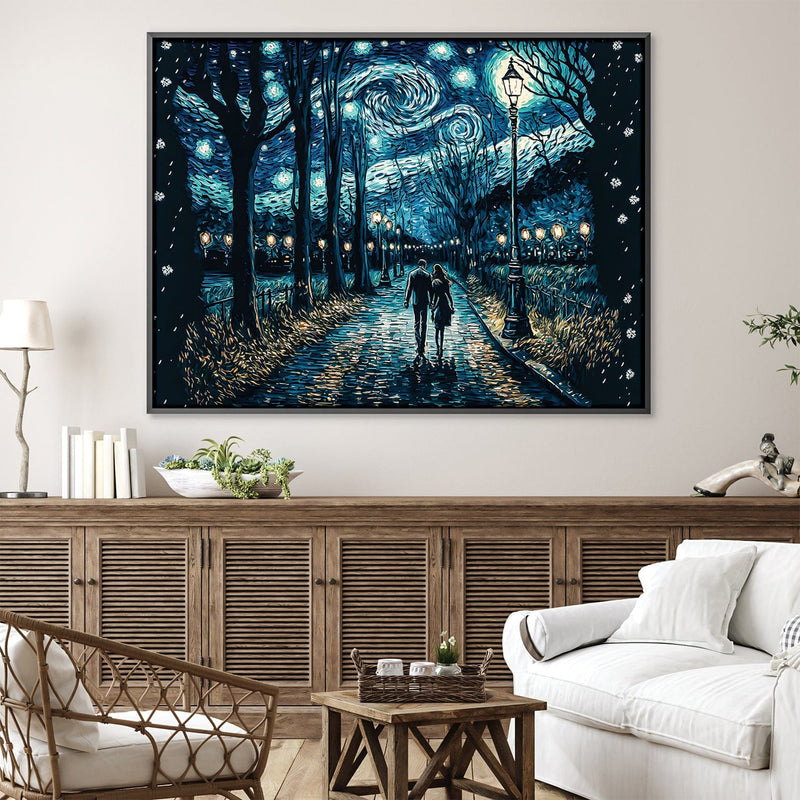 Starry Strolls Canvas